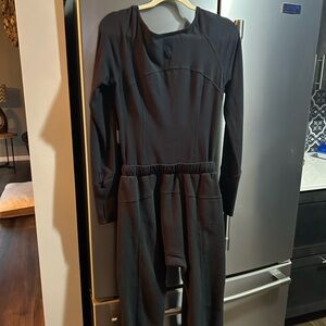 Free people Black Long Sleeve Jumpsuit
